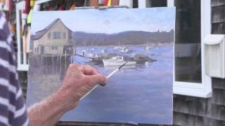 John Cosby Painting Plein Air Impressionism Demo Preview [upl. by Skiba]