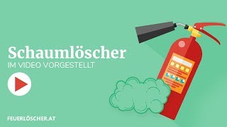 Schaumlöscher  Feuerlöscher für den Haushaltsgebrauch [upl. by Spiro]