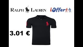 UNBOXING IOFFER POLO RALPH LAUREN 301 € PAS CHER [upl. by Burrton903]