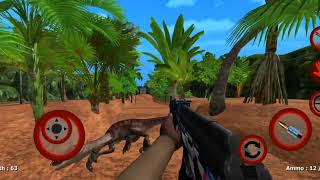 Dinosaur bloody Lsland  Android ios gameplay dinosaur games [upl. by Ayram]