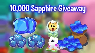 ANIMAL JAM 10000 SAPPHIRE GIVEAWAY  FREE SAPPHIRES Huge Sapphire Giveaway [upl. by Sadira85]