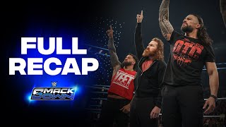 Full SmackDown highlights Nov 8 2024 [upl. by Eneles]