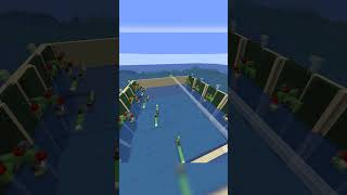 Draining The Ocean in Minecraft [upl. by Llerdnek585]