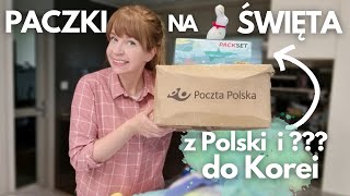 Otwieramy paczki na Święta z Polski i nie tylko  ŚWIĘTA W KOREI  unboxing Pierogi z Kimchi [upl. by Claudio]