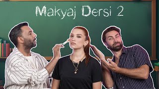 Smokey Eyes Makyajı Kontür ve Allık Nereye Sürülmeli Bize Kaldı Makyaj Dersi 2 [upl. by Takakura]