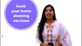 Home cleaning services proder in delhi [upl. by Yrtneg970]