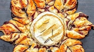 How To Make Camembert Snowflake  Recipes  KOOKKU Food [upl. by Llevaj994]