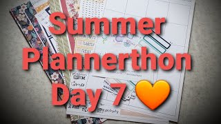 Summer Plannerthon Day 7  Planner Kate Haul [upl. by Dione]