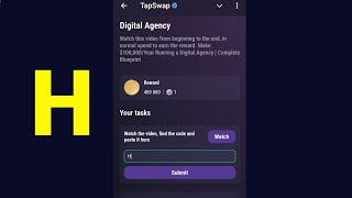 Digital Agency  Tapswap Code  Make 100000Year Running a Digital Agency  Complete Blueprint [upl. by Ityak]