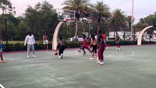 Highlights game two Palm Coast 5v5 basketball 51424 [upl. by Yllop]