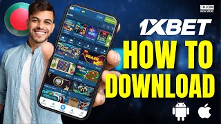 🇧🇩 How to Download 1XBET APP for BANGLADESH Android amp iOS  1XBET Mobile App GUIDE and TUTORIAL [upl. by Bonina222]