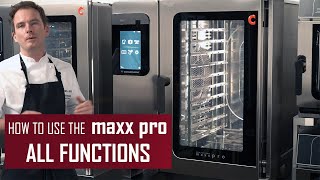 How to use the Convotherm maxx pro combi oven  Overview of functions [upl. by Gregory288]