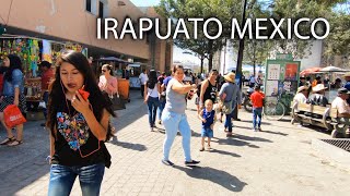 Walk in Irapuato Mexico  22 Market Guanajuato [upl. by Anawaj185]