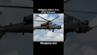 T129 ATAK helicopter 🇵🇭🇹🇷🚁astigpilipinas philippineairforce t129atakhelicopter afpmodernization [upl. by Blim]