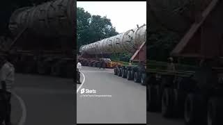 modular hydraulic multi axle trailer transporter nagaland for all india odc cargo transportation [upl. by Giustina]