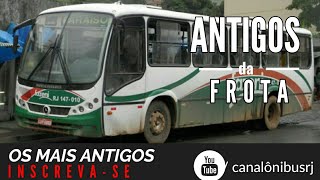 Os ônibus mais antigos da frota da Fazeni Transportes e Turismo [upl. by Ellehcem]