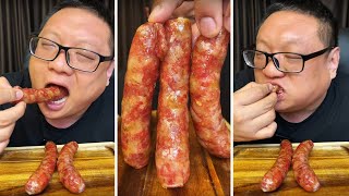 Pure meat no starch spicy Cantonese sausage is delicious Those special foods that you cant f [upl. by Haroppizt]