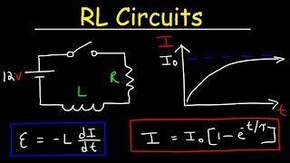 RL Circuits  Inductors amp Resistors [upl. by Aciraj103]