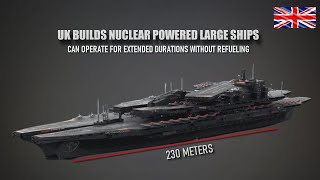 The Royal Navy will Become a Nuclear Navy UK to build the large ships with nuclear propulsion [upl. by Allbee999]