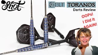 Shot Celt TORANOS Darts Review Great Rear Grip Darts [upl. by Uba]