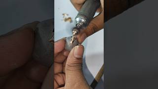 How to design gold jewellery goldmaking goldjewellerymaking jewellery wood ring [upl. by Neibaf]