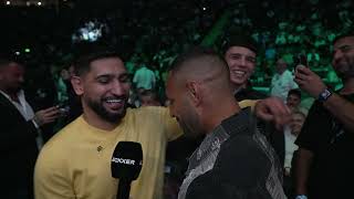 Amir Khan And Kell Brook Reunited  British Boxing Icons Discuss Their Bout As Brook Teases Return [upl. by Eus]