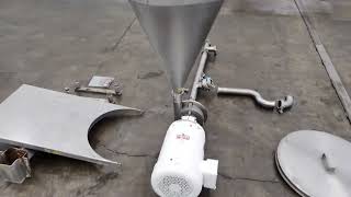 E311632  Fristam FPX3522145 Powder Blending Skid with 10HP Baldor Motor [upl. by Darda]