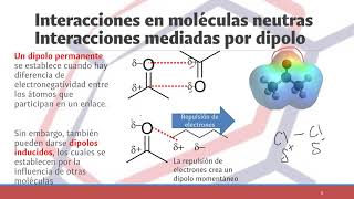 Fundamentos de Química Orgánica Interacciones intermoleculares [upl. by Edmon]