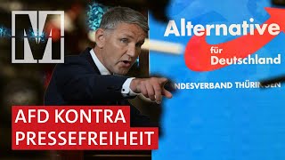 Pressefreiheit im Visier Wie die AfD kritischen Journalismus bekämpft  MONITOR [upl. by Helms645]