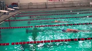 Beginner Swimming Drills Side Kicking Part 3 of 4 [upl. by Florrie]