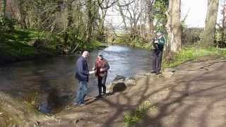 Water of Leith 2015 Fishing Season opened by celebrity fisherman Paul Young [upl. by Dragoon]