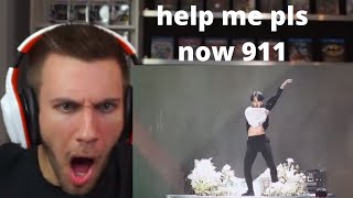 IM TO WEAK😳 JIMIN  SERENDIPITY LIVE  SPEAK YOURSELF LA  Reaction [upl. by Iraj322]