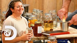 Distillers Compete To Make The Best HoneyInfused Slivovitz  Moonshiners The Master Distiller [upl. by Gay716]