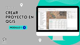 Video 3 Crear Proyecto en QGIS [upl. by Bang]