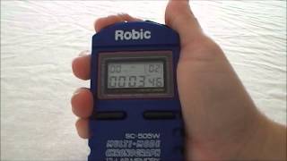 Robic SC505W Stopwatch [upl. by Ines]