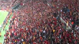 GALATASARAY vs MANCHESTER UNITED  GOL BURAK YILMAZ  TRİBÜN ÇEKİMİ  FULL HD [upl. by Dilly]