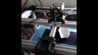 swinging extruder for CoreXY 3D printer [upl. by Nauquf]