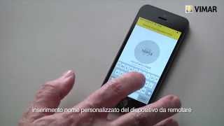 App Byclima per il controllo da remoto del termostato touch GSM da parete 02906 by Vimar [upl. by Ydnil]