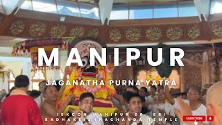 jagannath return rath yatra  iskcon Manipur 2024 [upl. by Augusta]