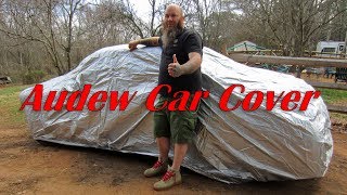 AUDEW CAR COVER👀 Waterproof Windproof AUTOSUV PROTECTION REVIEW 👈 [upl. by Nananne449]