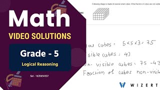 Maths Logical Reasoning questions for Grade 5 with answers  Set 1620654537 [upl. by Yllehs]