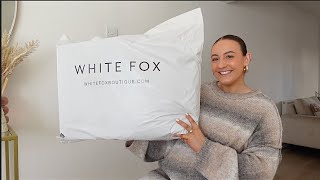 WHITE FOX TRY ON HAUL second trimester try on haul [upl. by Federica]