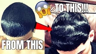 HOW TO GET WAVES WITH STRAIGHT HAIR FULL GUIDE FOR BEGINNERS [upl. by Leissam]