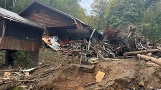 Family reunites after landslide destroys their home [upl. by Ylek250]