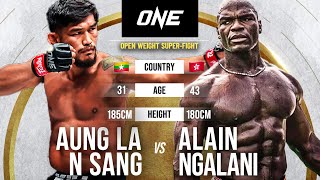 BEAST WARS 😱 Aung La N Sang vs Alain Ngalani  Full Fight Replay [upl. by Beller]