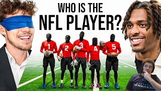 Trying To Guess The HIDDEN NFL Player Along With Jalen Ramsey Reaction [upl. by Ileak]