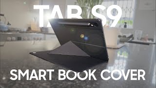 Smart Book Cover for Samsung Galaxy Tab S9 amp S9 FE Unboxing and Review  Best Keyboard Case for S9 [upl. by Adriaens955]