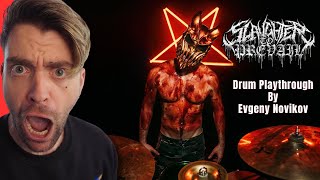 quotUK Drummer REACTS to SLAUGHTER TO PREVAIL  DEMOLISHER Drum PlayThrough by Evgeny Novikov REACTION [upl. by Liba127]