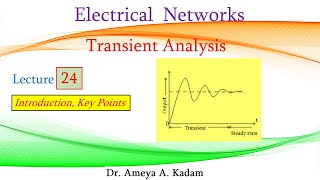 Lecture 24 Transient Analysis Introduction Key Points [upl. by Samalla735]