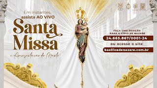 Círio 2023 Santa Missa e Apresentação do Manto 2023  05 Outubro de 2023 Quintafeira 18h [upl. by Eves279]